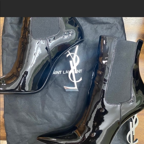 Saint Laurent Opyum Ankle Boots - Picture 2 of 5